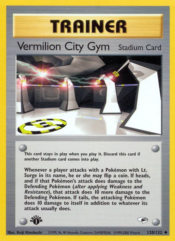 Vermilion City Gym Gym Heroes 120/132