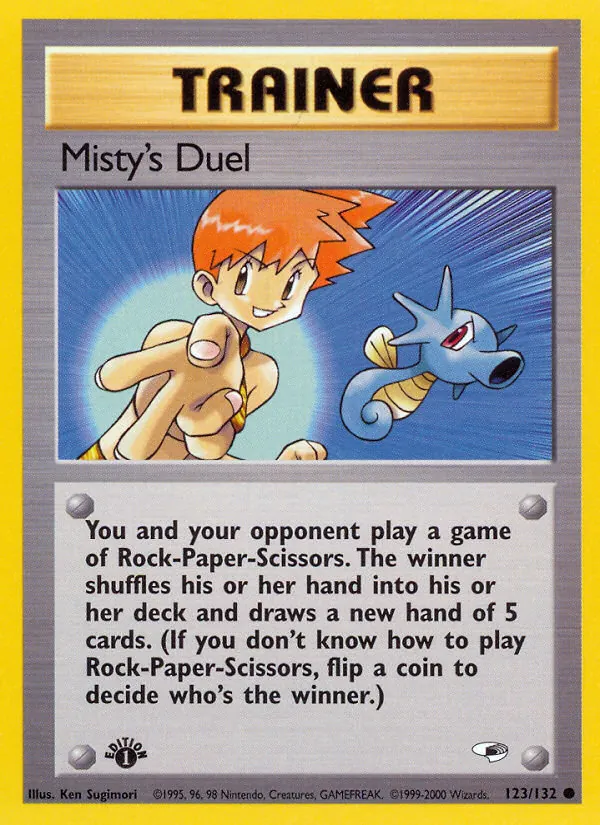 Misty's Duel Gym Heroes 123/132