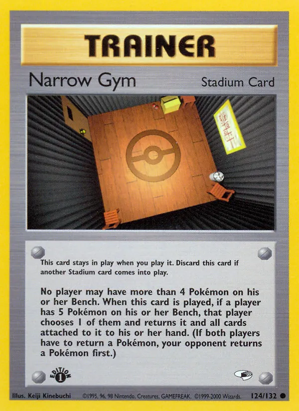 Narrow Gym Gym Heroes 124/132