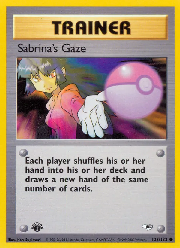 Sabrina's Gaze Gym Heroes 125/132