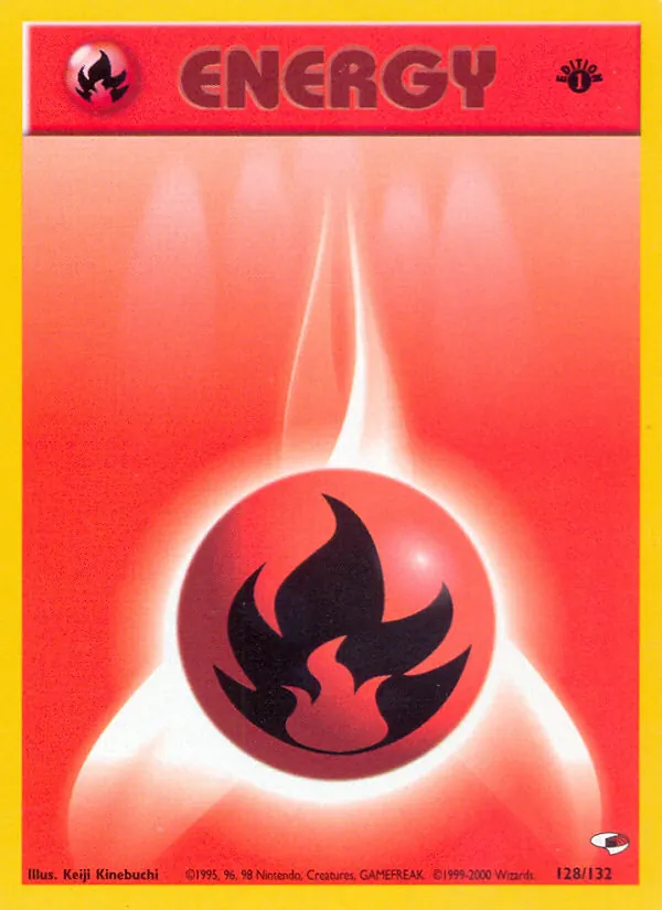 Fire Energy Gym Heroes 128/132