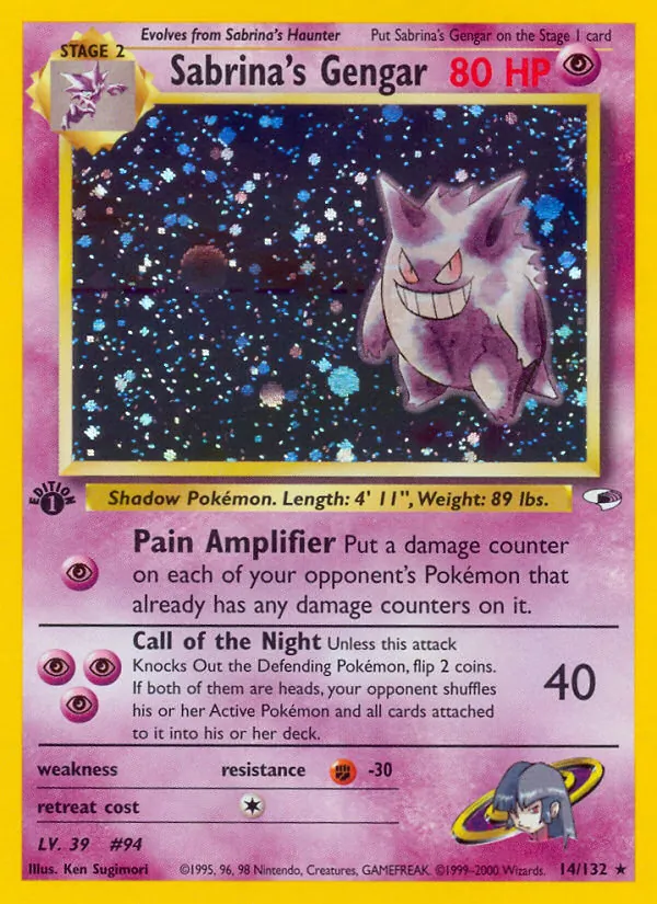 Sabrina's Gengar Gym Heroes 14/132