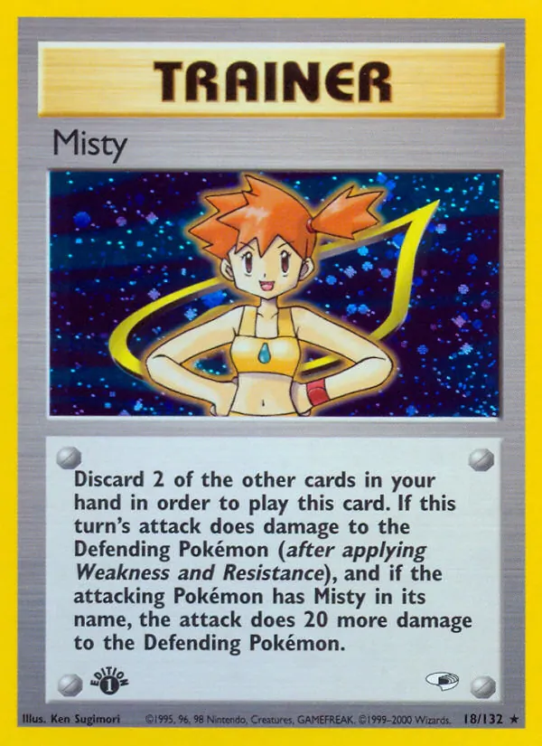 Misty Gym Heroes 18/132