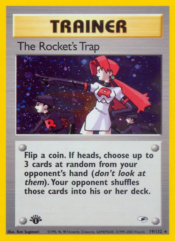 The Rocket's Trap Gym Heroes 19/132