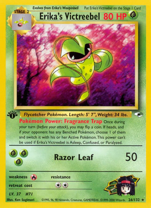 Erika's Victreebel Gym Heroes 26/132