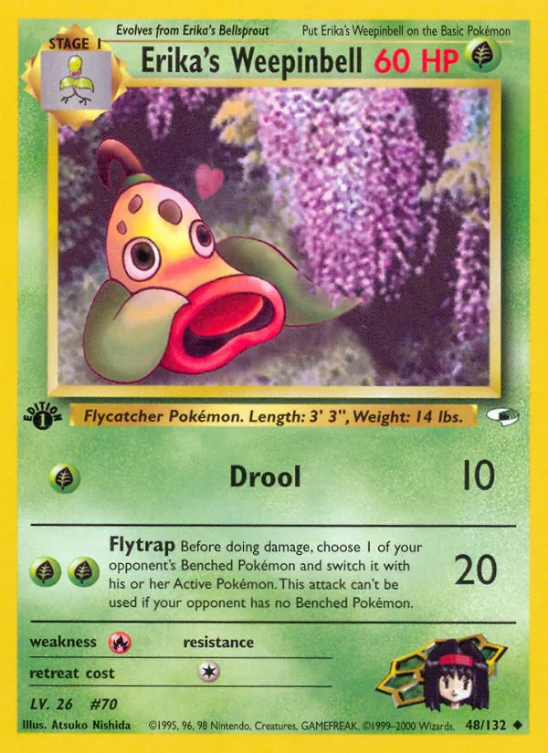 Erika's Weepinbell Gym Heroes 48/132