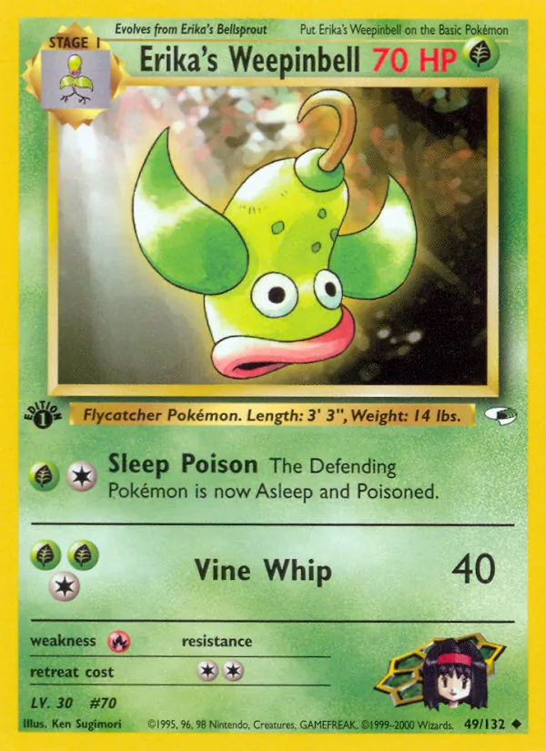Erika's Weepinbell Gym Heroes 49/132