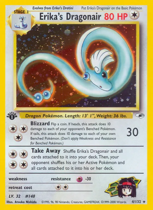 Erika's Dragonair Gym Heroes 4/132
