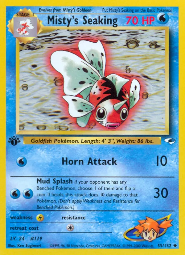 Misty's Seaking Gym Heroes 55/132