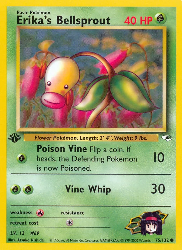Erika's Bellsprout Gym Heroes 75/132