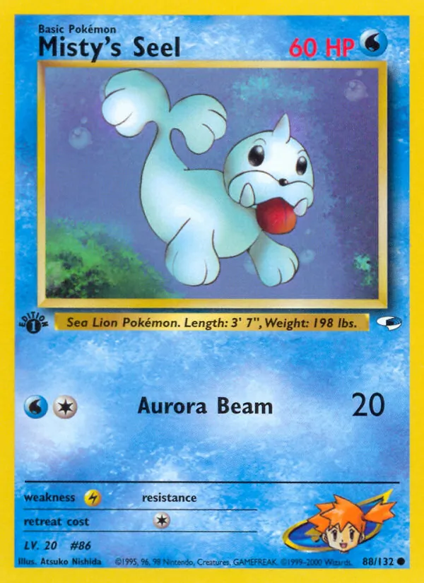 Misty's Seel Gym Heroes 88/132