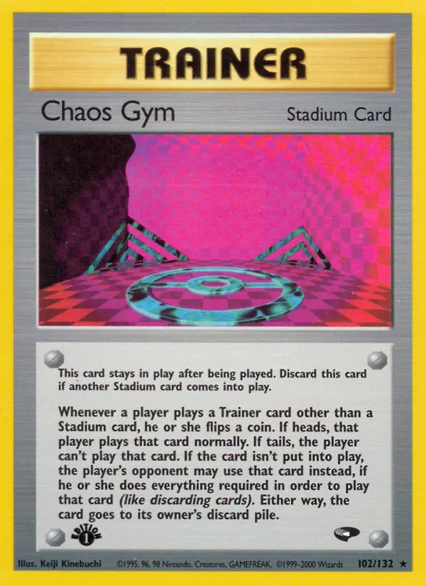 Chaos Gym Gym Challenge 102/132