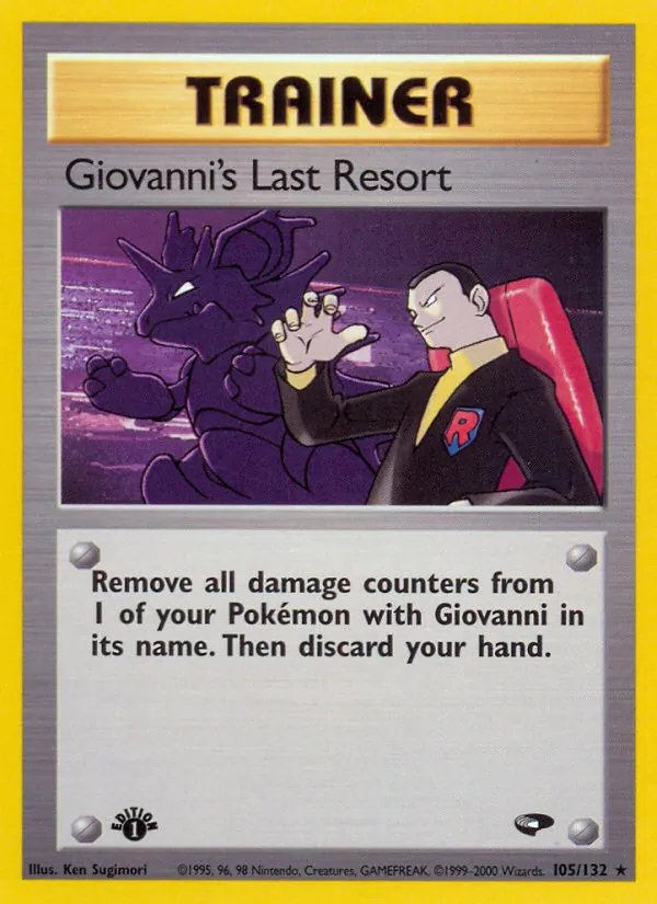 Giovanni's Last Resort Gym Challenge 105/132
