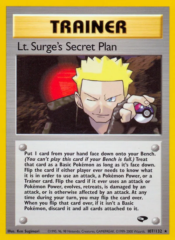 Lt. Surge's Secret Plan Gym Challenge 107/132
