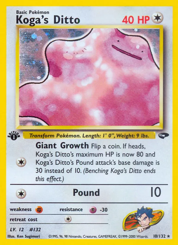 Koga's Ditto Gym Challenge 10/132
