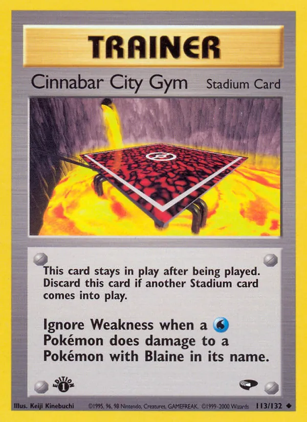 Cinnabar City Gym Gym Challenge 113/132