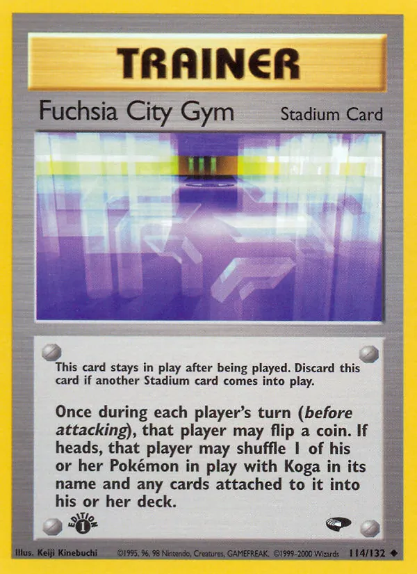 Fuchsia City Gym Gym Challenge 114/132
