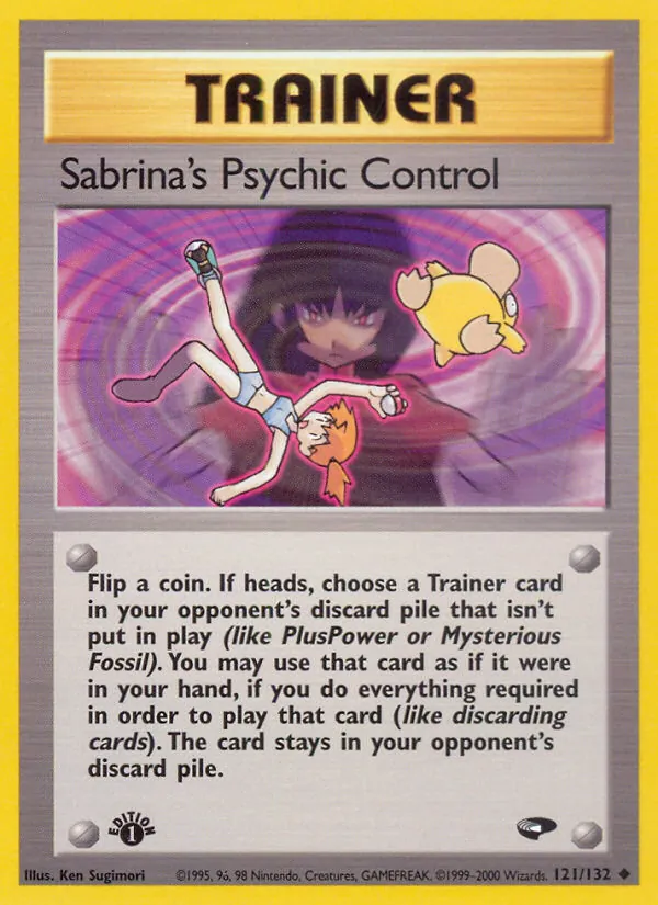 Sabrina's Psychic Control Gym Challenge 121/132