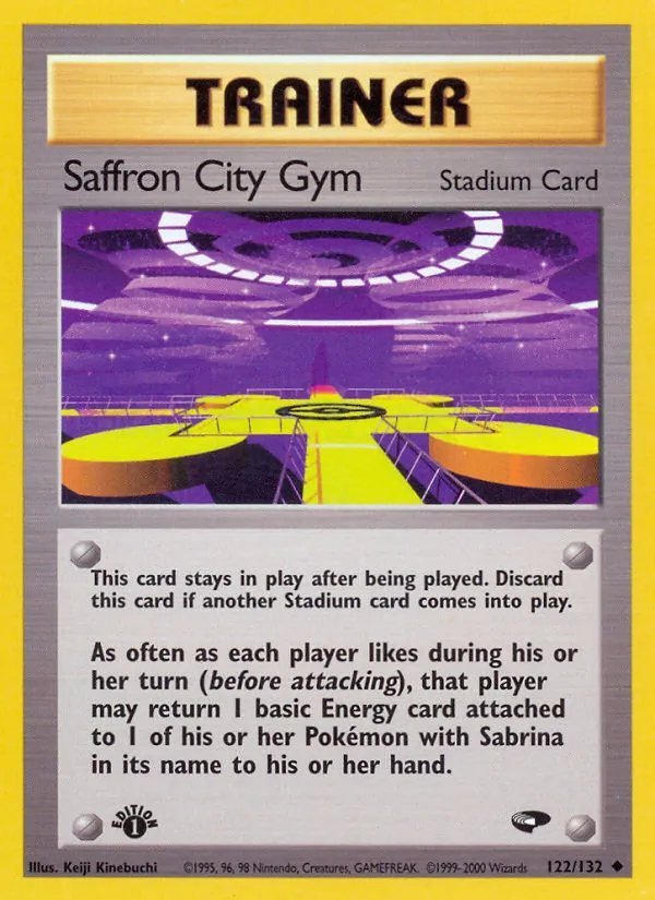Saffron City Gym Gym Challenge 122/132
