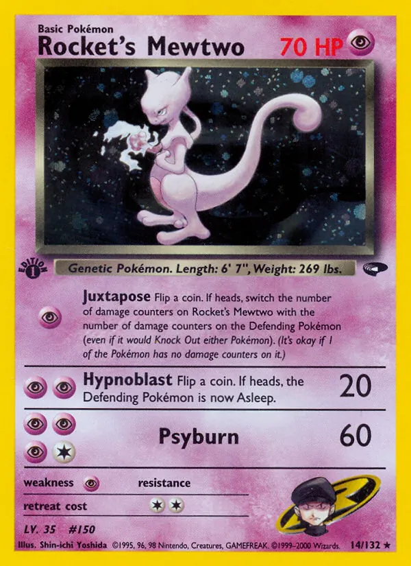 Rocket's Mewtwo Gym Challenge 14/132