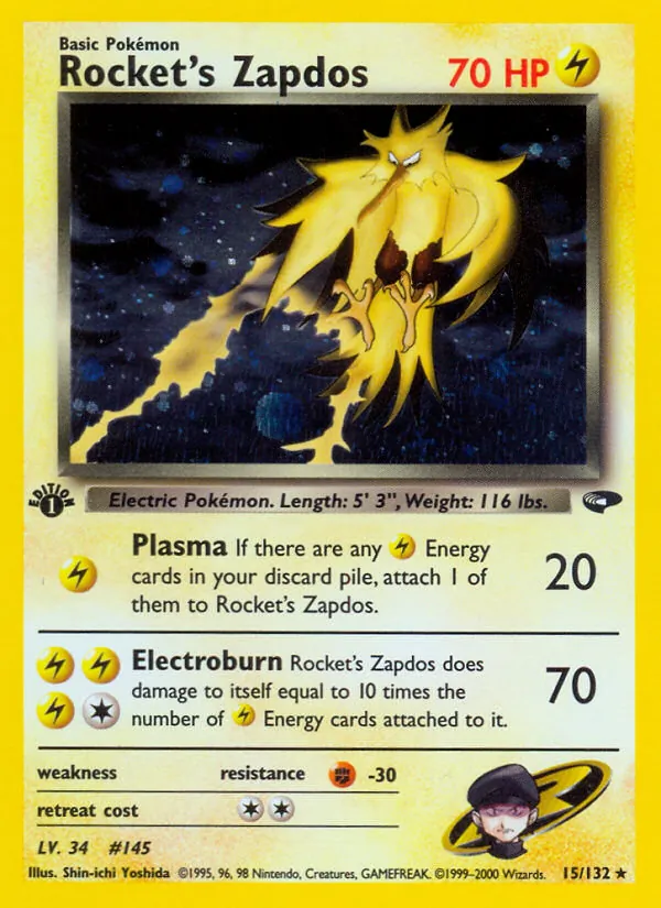 Rocket's Zapdos Gym Challenge 15/132