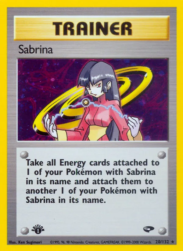 Sabrina Gym Challenge 20/132