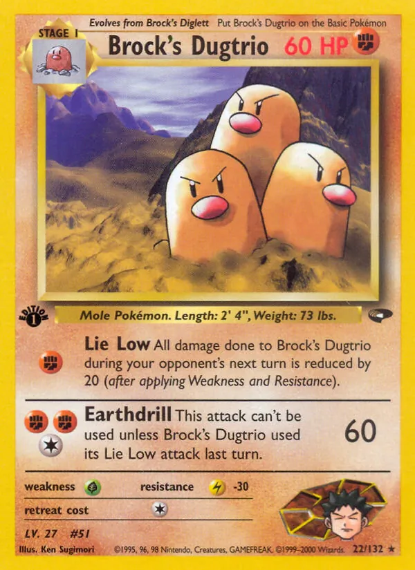Brock's Dugtrio Gym Challenge 22/132