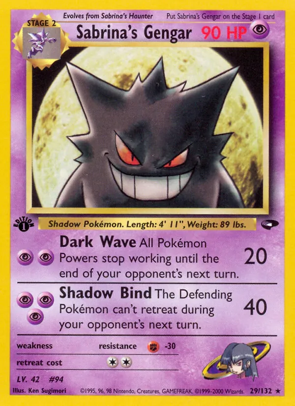 Sabrina's Gengar Gym Challenge 29/132