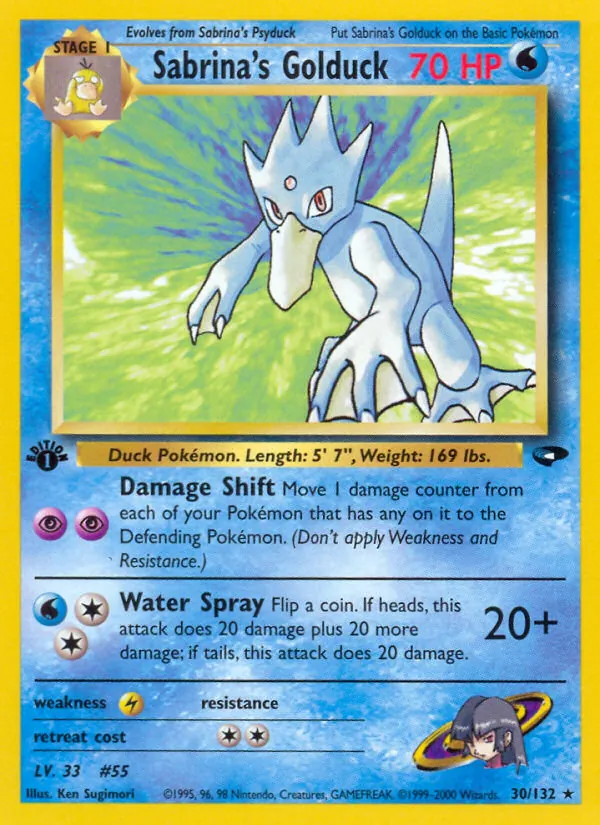 Sabrina's Golduck Gym Challenge 30/132