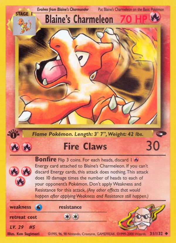 Blaine's Charmeleon Gym Challenge 31/132