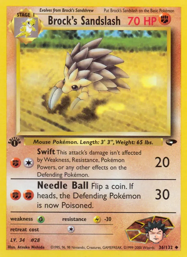 Brock's Sandslash Gym Challenge 36/132