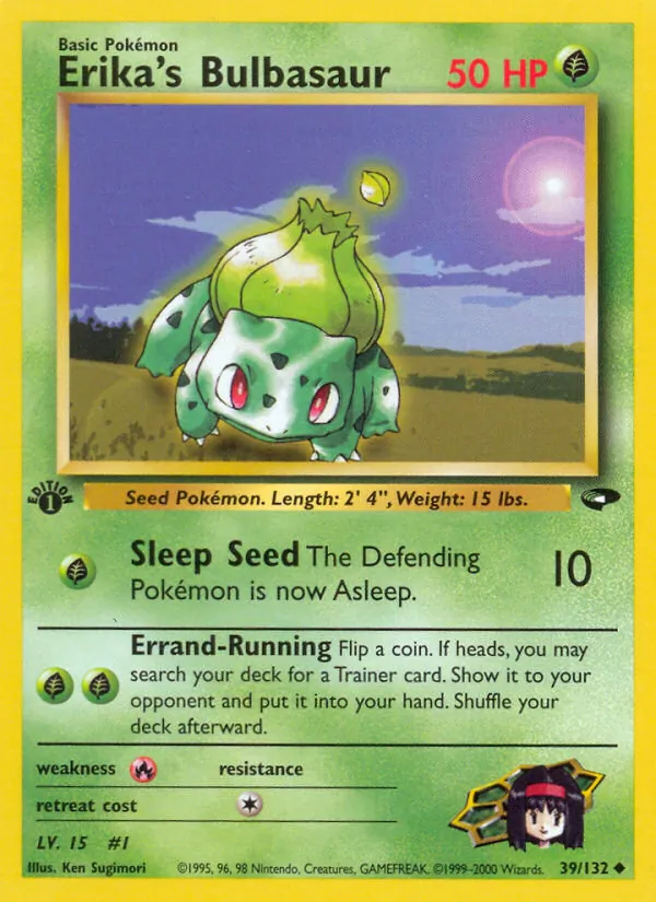 Erika's Bulbasaur Gym Challenge 39/132