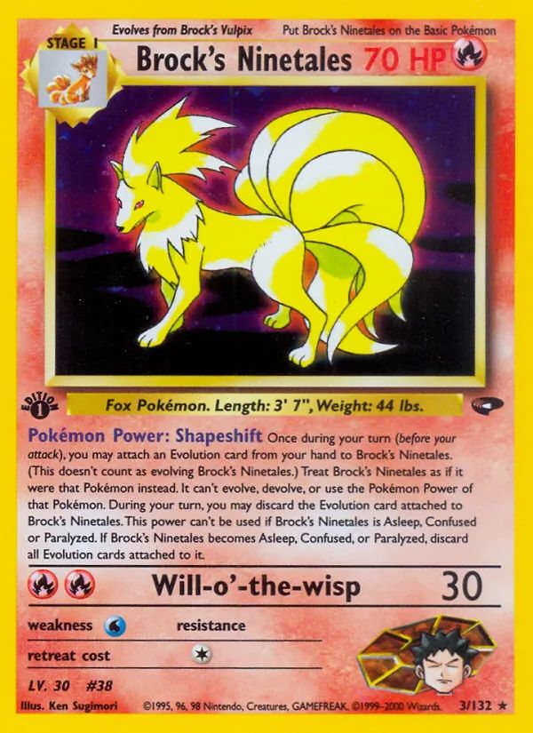 Brock's Ninetales Gym Challenge 3/132