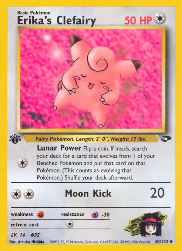 Erika's Clefairy Gym Challenge 40/132