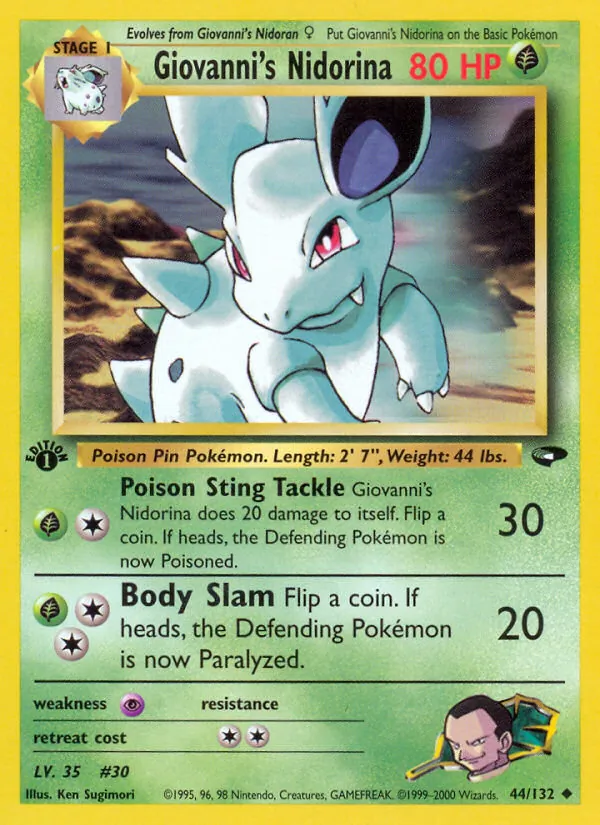 Giovanni's Nidorina Gym Challenge 44/132