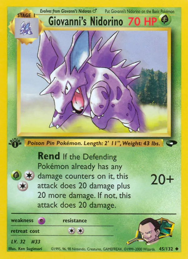 Giovanni's Nidorino Gym Challenge 45/132