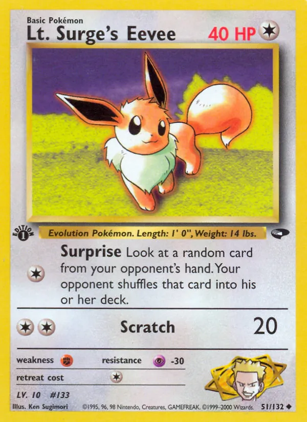 Lt. Surge's Eevee Gym Challenge 51/132