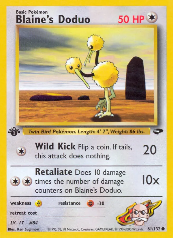 Blaine's Doduo Gym Challenge 61/132