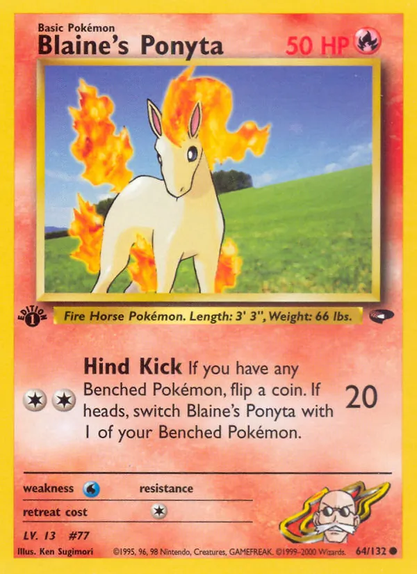 Blaine's Ponyta Gym Challenge 64/132