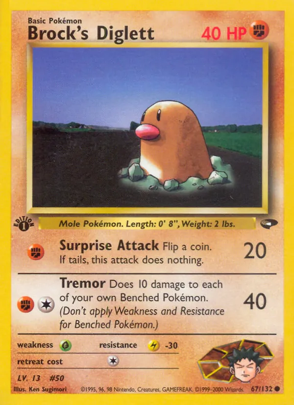 Brock's Diglett Gym Challenge 67/132