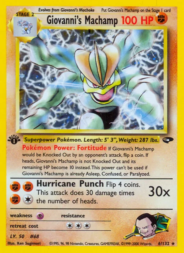 Giovanni's Machamp Gym Challenge 6/132