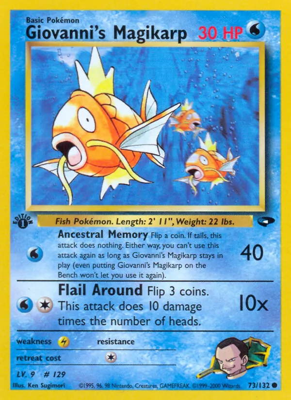 Giovanni's Magikarp Gym Challenge 73/132
