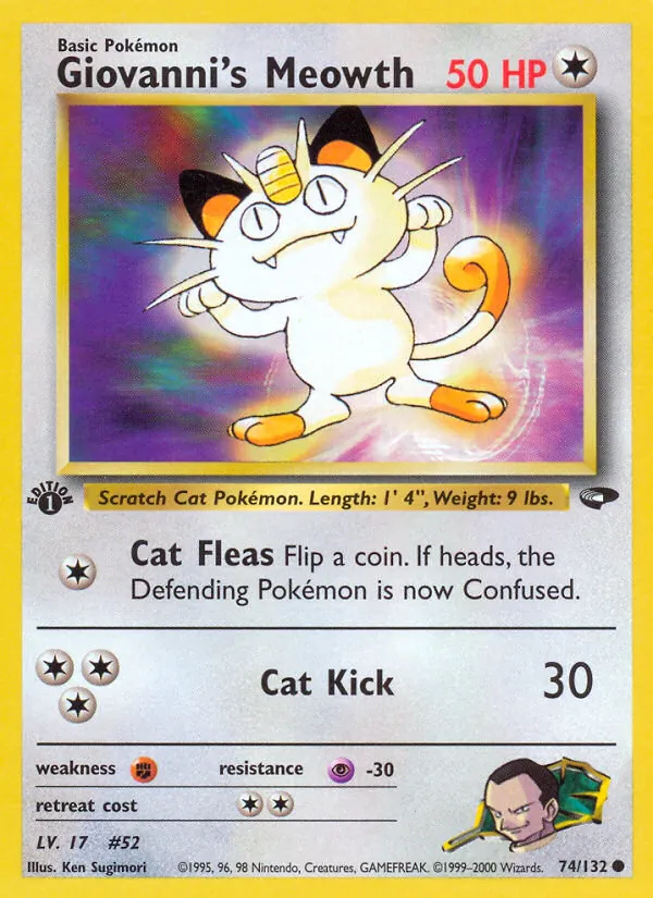 Giovanni's Meowth Gym Challenge 74/132