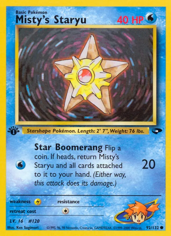 Misty's Staryu Gym Challenge 92/132