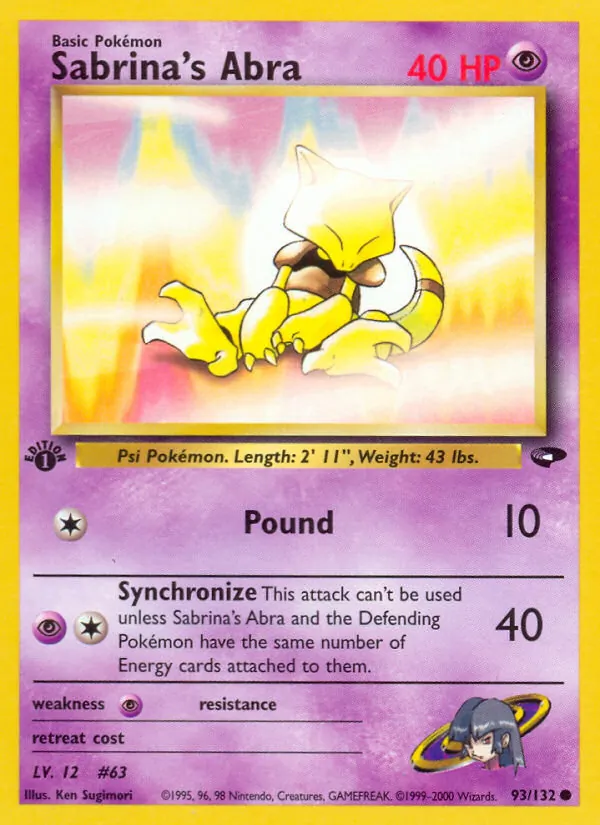 Sabrina's Abra Gym Challenge 93/132