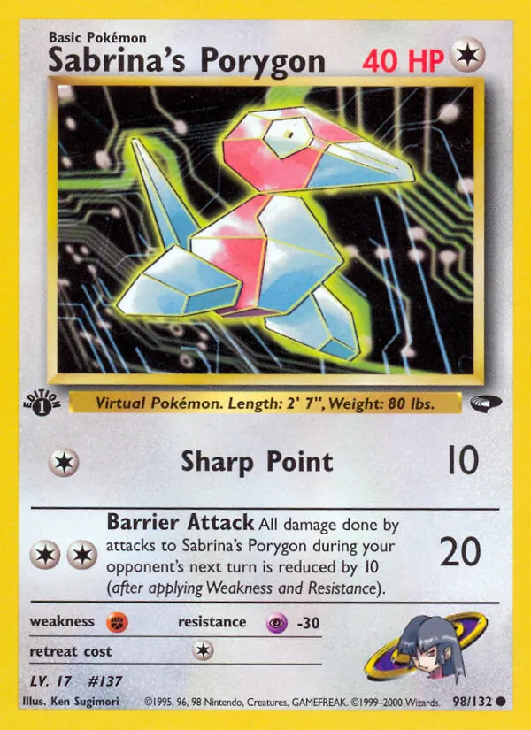 Sabrina's Porygon Gym Challenge 98/132
