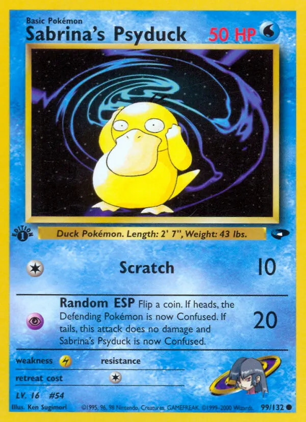 Sabrina's Psyduck Gym Challenge 99/132