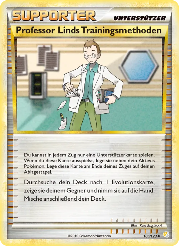Professor Linds Trainingsmethoden HeartGold SoulSilver 100/123