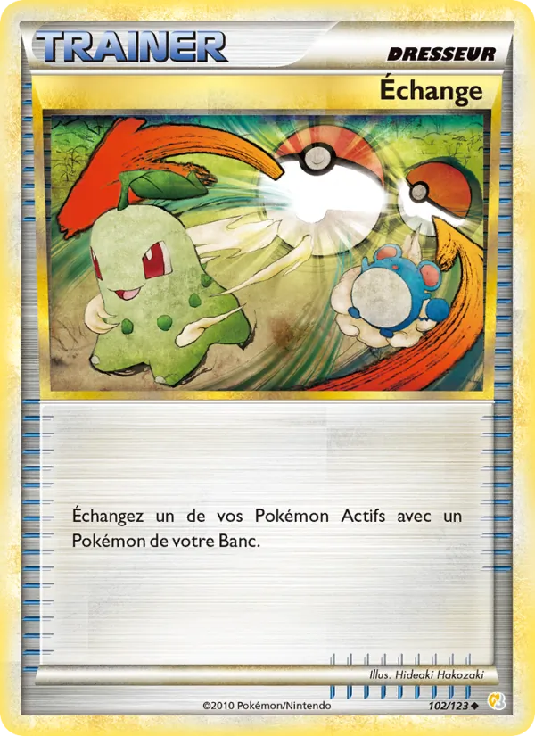 Échange HeartGold SoulSilver 102/123