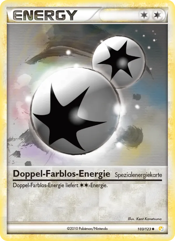 Doppel-Farblos-Energie HeartGold SoulSilver 103/123